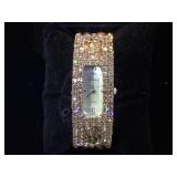 Be Dazzled Quartz watch by Kalifano, crystal