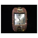 Be Dazzled quartz watch by Kalifano, crystal