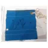 Autographed boxing ring canvas oscar delohoya &