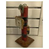 10 inch tall FAKE home-made timebomb - looks very