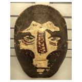 Tribal mask made from real Tortoise Shell - 17x13
