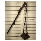 Tribal Hand-made wood and leather sling - hand