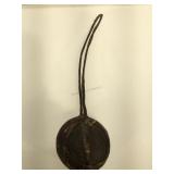 Tribal hand-made Bola - 3 in diameter, 8 in long