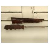 Vintage Buck filet knife - #123 - rubber handle