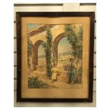 Vintage/antique original Trevor Hadron painting