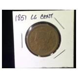 1851 Large Cent