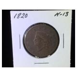 1820 Large Cent