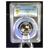 2004-S  PCGS PR69DCAM Silver Quarter