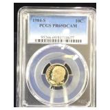 1984-S  PCGS PR69 DCAM Roosevelt Dime