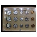 Plaque of 1961,1962 &1963 Proof Coins