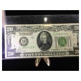1928 B $20 Gold  Note