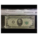1950 C  $20 FRN, C.G.A. GEM UNCIRCULATED