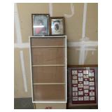 Ace Hardware wood and glass display case - 55 in