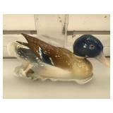 Vintage Metzler & Ortloff porcelain mallard