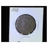 1822 Large Cent