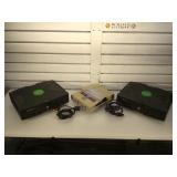 Lot of video game consoles - 2 original Xbox and