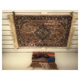 Woven Rayon entry rug 19x34 and more