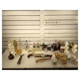 Large lot of perfume bottles - Old Spice, Avon