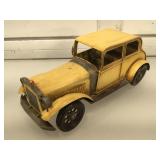 Metal replica vintage automobile, approx 12 1/2