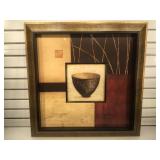 Double framed & matted Regina-Andrew print, size