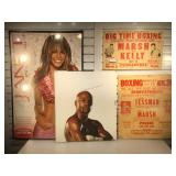 Floyd Mayweather cardboard cutout, Janet Jackson
