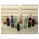 Collectable Coca-cola glasses, bottles & more