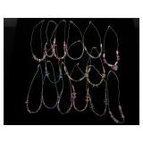 15 Southwest necklaces w/ stones