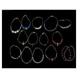 15 Southwest bracelets w/ stones