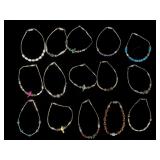 15 Southwest bracelets w/ stones