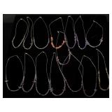 15 Southwest necklaces w/ stones