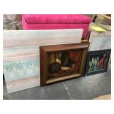 Lot of framed prints and more