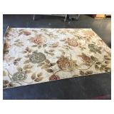 78x116 Woven Rayon area rug