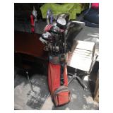 Vintage Coca-Cola golf bag by Burton with