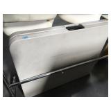 Folding plastic table