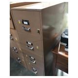 4 drawer Fireproof office filing cabinet -