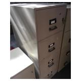 4 drawer Fireproof office filing cabinet -