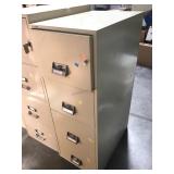 4 drawer Fireproof office filing cabinet -