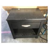 Wooden nightstand with drawer