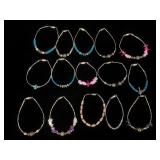 15 Southwest bracelets w/ stones