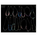 15 Southwest necklaces w/ stones