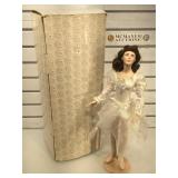 Franklin Heirloom porcelain doll, approx 20