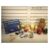 Candles, motion picture frame & more