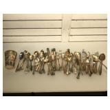 Plated silver cutlery