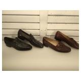 Bostonian leather shoes & Freeman leather shoes,