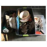 Lot of assorted household items, decorations and