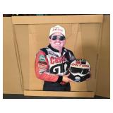 NOS John Force cardboard cut out in box