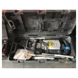 Chicago Electric Breaker Hammer in case with bits
