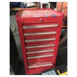 Metal tool box - no wheels 33 in tall