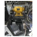 Central Machinery bench grinder with stand -
