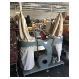Transpower SDC-4043 dual bag dust collector with